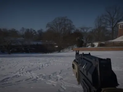 AKH 21 Rifle Low-poly 3D model