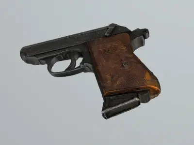 alarm gun pk 800 3D model