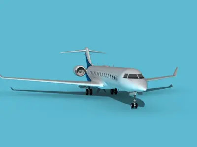 Bombardier Global 7000 V06 3D model