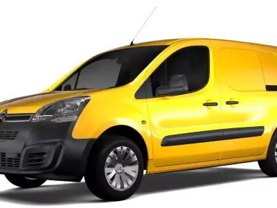 Citroen Berlingo Van L1 2slidedoors 2017 3D model