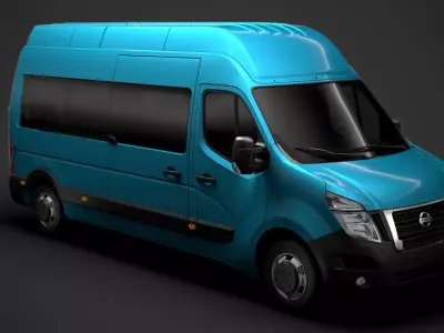 Nissan NV 400 L3H3 Minibus 2020 3D model