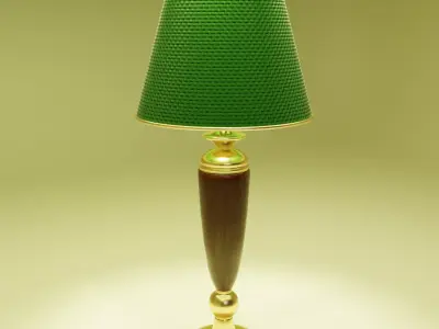 Table lamp Free 3D model 28