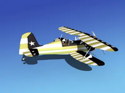 Stolp Starduster SA100  V02 3D model
