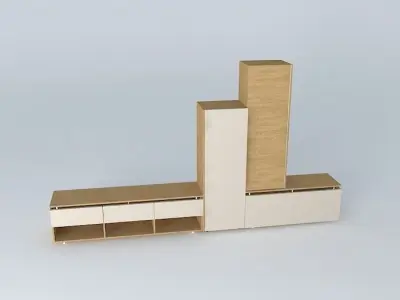 TV Furniture Free 3D model purchase