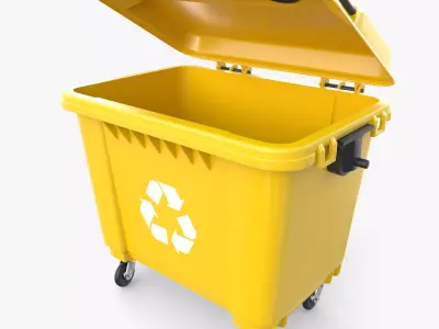 Dumpster v3 3D model