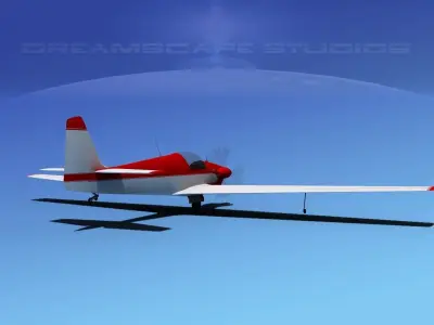 Fournier RF-4 Slingsby 3D model