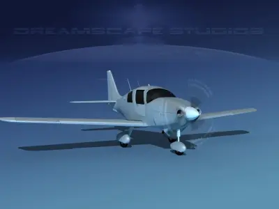 Cessna 400 TTx Bare Metal 3D model