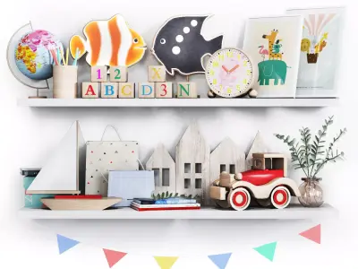 Toys-children 3D model