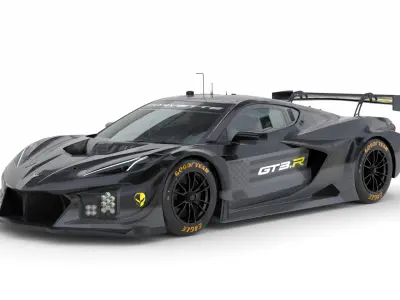 Corvette Z06 GT3 R 2024  3D model