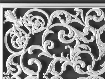 free ornamental classic decoration 3d model frame vol 32 Free 3D model