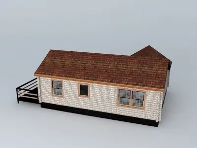 Small Retreat Free 3D model