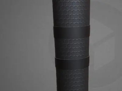 Training Sword Free low-poly 3D model