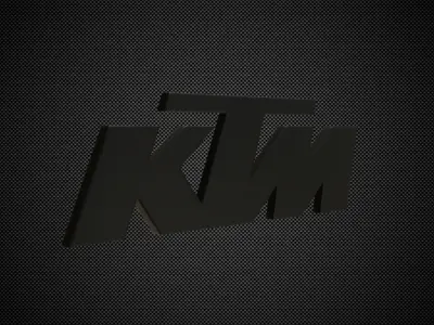 ktm logo 3D model