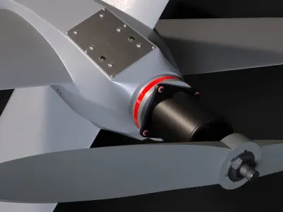 ZALA LANCET Kamikaze Attack Drone 3D model