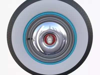 Tucker 48 Wheel 3D model