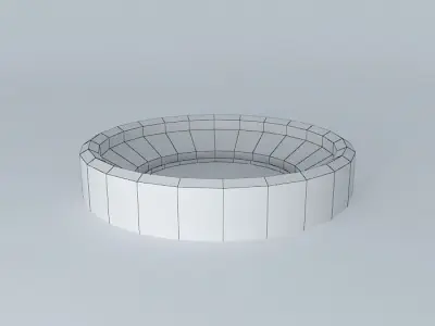 Bullring. Caceres Free 3D model