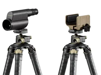 LEUPOLD PRO GUIDE CF455 TRIPOD KIT Low-poly 3D model