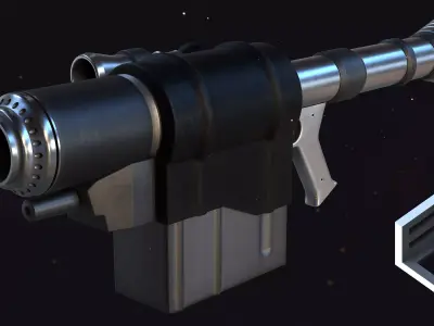 Nemesis Rocket Launcher 3D model