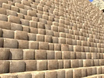 THE GREAT PYRAMID - 3d model 3D model