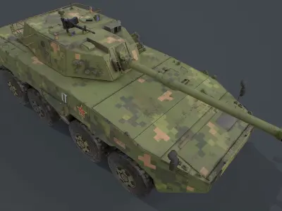 ZLT 11 new Low-poly 3D model