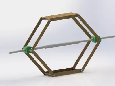 Scissors lift Free 3D model