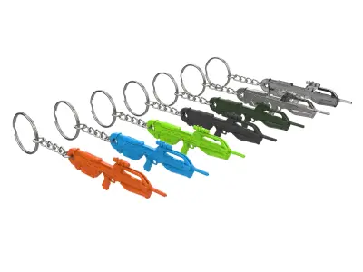 Halo Keychains Bundle - 13 Printable STLs - Commercial Use 3D print model