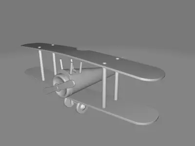 BI Model Plane 3D model