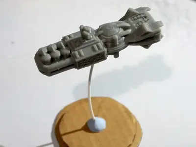 Space Freighter Protector 3D print model