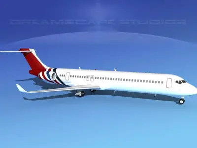 Comac ARJ21-900 Corporate 4 3D model