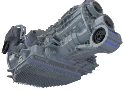 Transmission Cayman Boxster 3D model