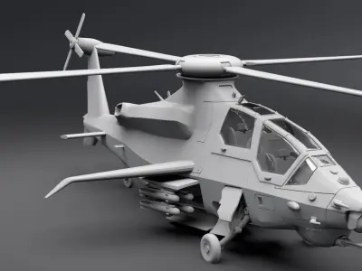 Bell 360 Invictus Scale model 3D print model