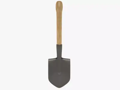Shovel garden spade 3D model