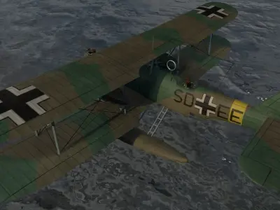 Heinkel He-59 D-1 3D model
