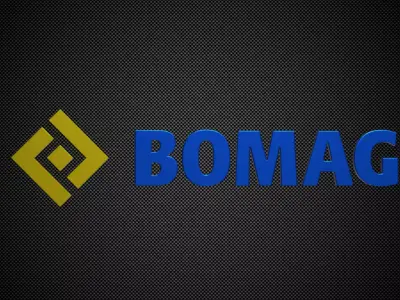 bomag logo 3D model