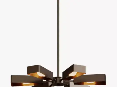 Pendant Svetilnik Helikopter 3D model