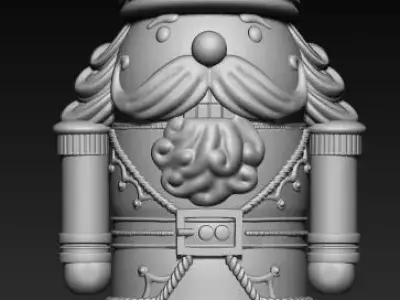 muneco el cascanueces soldado 2 3D print model