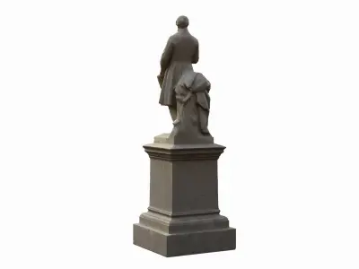 Albert Lortzing Monument 3D model