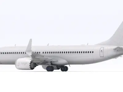 Boeing 737-800 MAX Generic 3D model