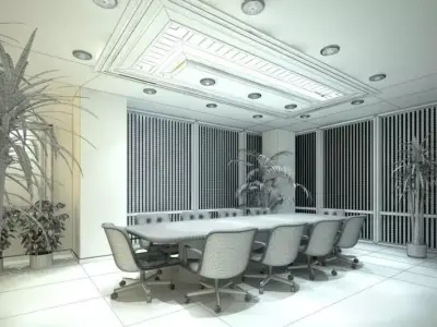 Classic Conference Room Archinteriors Vol 22 3D model