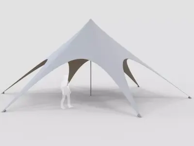 Star Tent 3D model