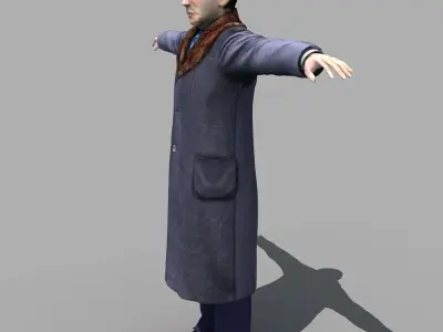 European Man 02 3D model
