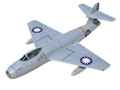 Gloster CXP-1001 3D model