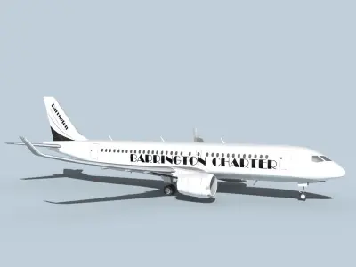 Bombardier CS100 Barrington 3D model