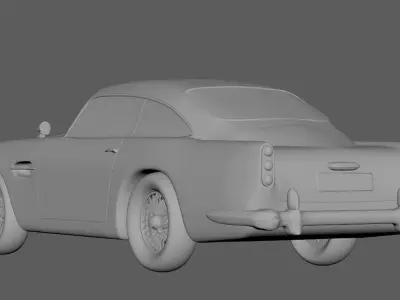 Aston Martin DB5 3D model shop