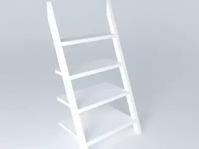 Ladder bookshelf Free 3D model