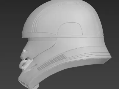 Star Wars The Rise of Skywalker Jet Trooper Helmet 3D print model