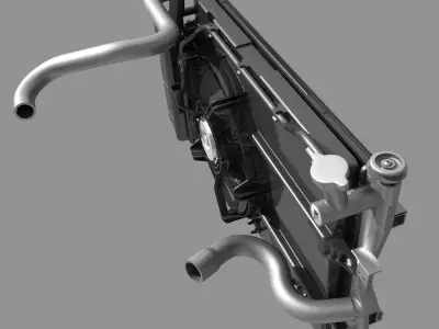 Engine Cooling Fan 3D model