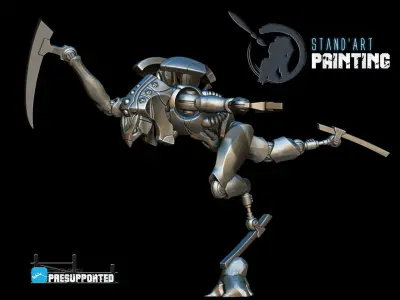 Stalkers  x4 3D model