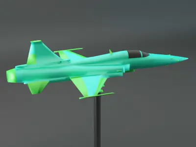 F-20 tigershark 3D print model