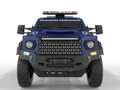 Armored military Truck 3D model